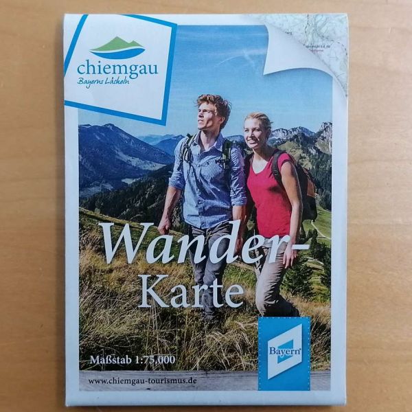 Wanderkarte Chiemgauer Alpen