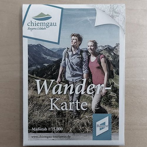 Wanderkarte Chiemgauer Alpen